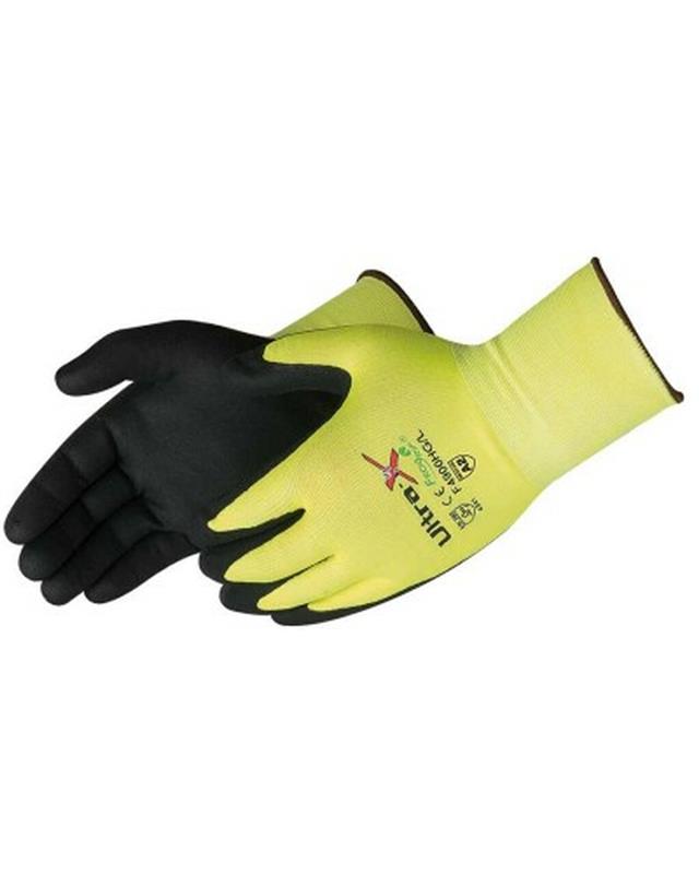 ULTRA-X HI-VIS NYLON MICRO-FOAM PALM - Cut Resistant Gloves